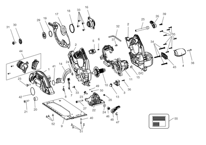 Part Location Diagram of N780938 DeWALT BOLT